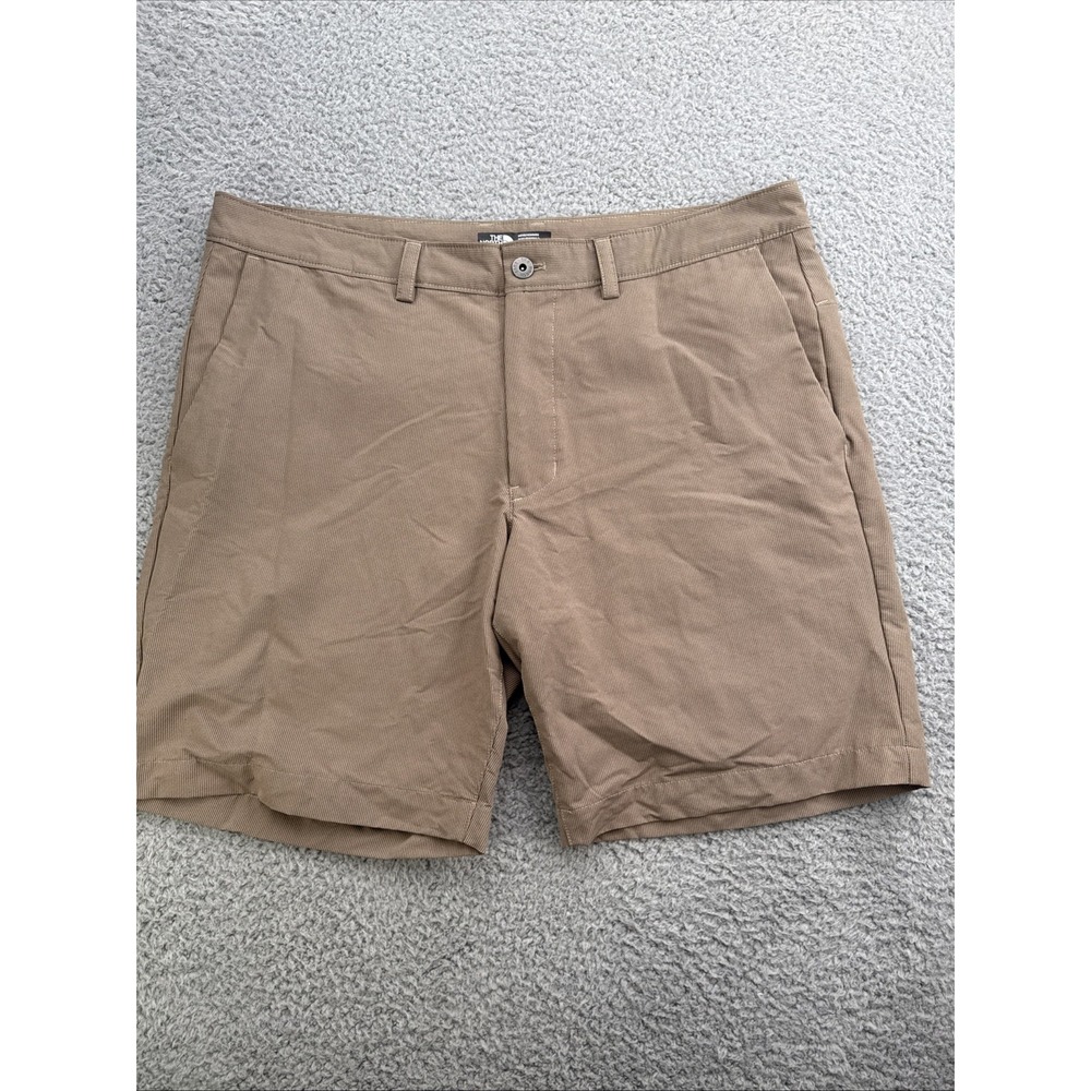 The North Face Shorts Mens 38x8 Brown Hiking Lightweight Breathable Dress Casual